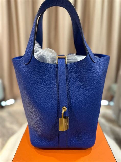 hermes picotin bleu royal|Hermes picotin reviews.